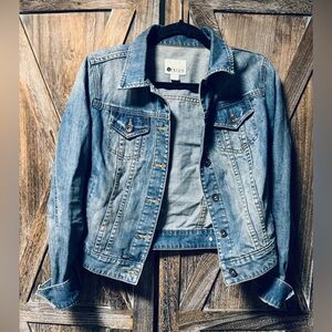 Stylus Womens Classic Blue Denim Jacket